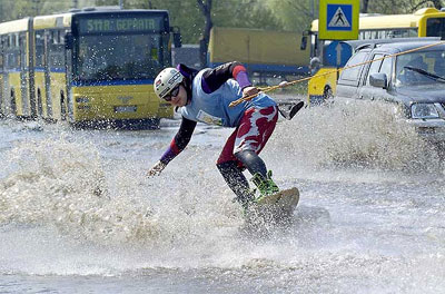 Poze MaxFun.ro » Ski nautic pe strada