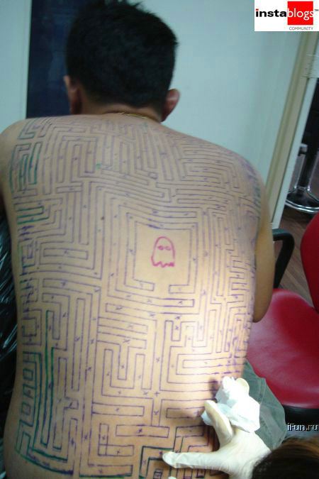 Poze MaxFun.ro » Tatuaj Pacman